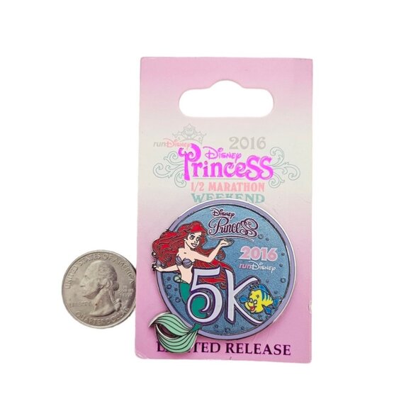Disney 2016 Princess 1/2 Marathon Weekend Limited Edition Pin L303 - Picture 3 of 4